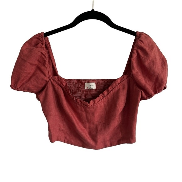 Wilfred Wander Linen Blouse, Size M - Picture 4 of 10